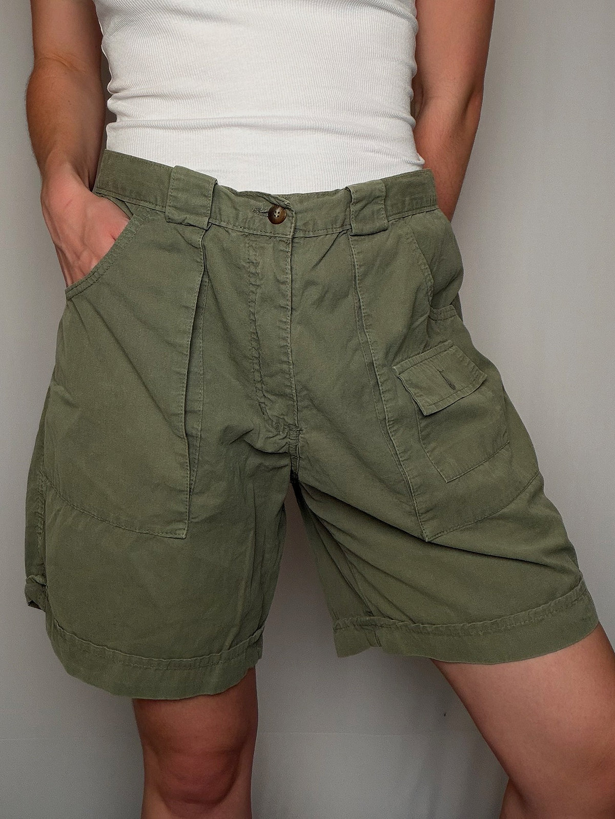 Short cargo kaki S/M vintage