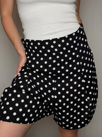 Bermuda fluide polka dots S vintage
