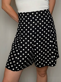 Bermuda fluide polka dots S vintage