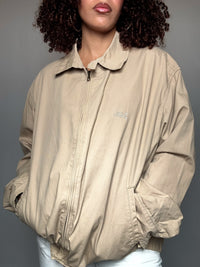Vintage Sommerjacke Beige Gr. L/XL