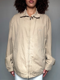 Vintage Sommerjacke Beige Gr. L/XL