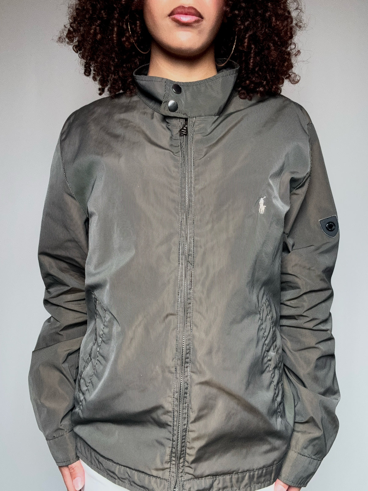 Veste d'été rayée Ralph Lauren L vintage