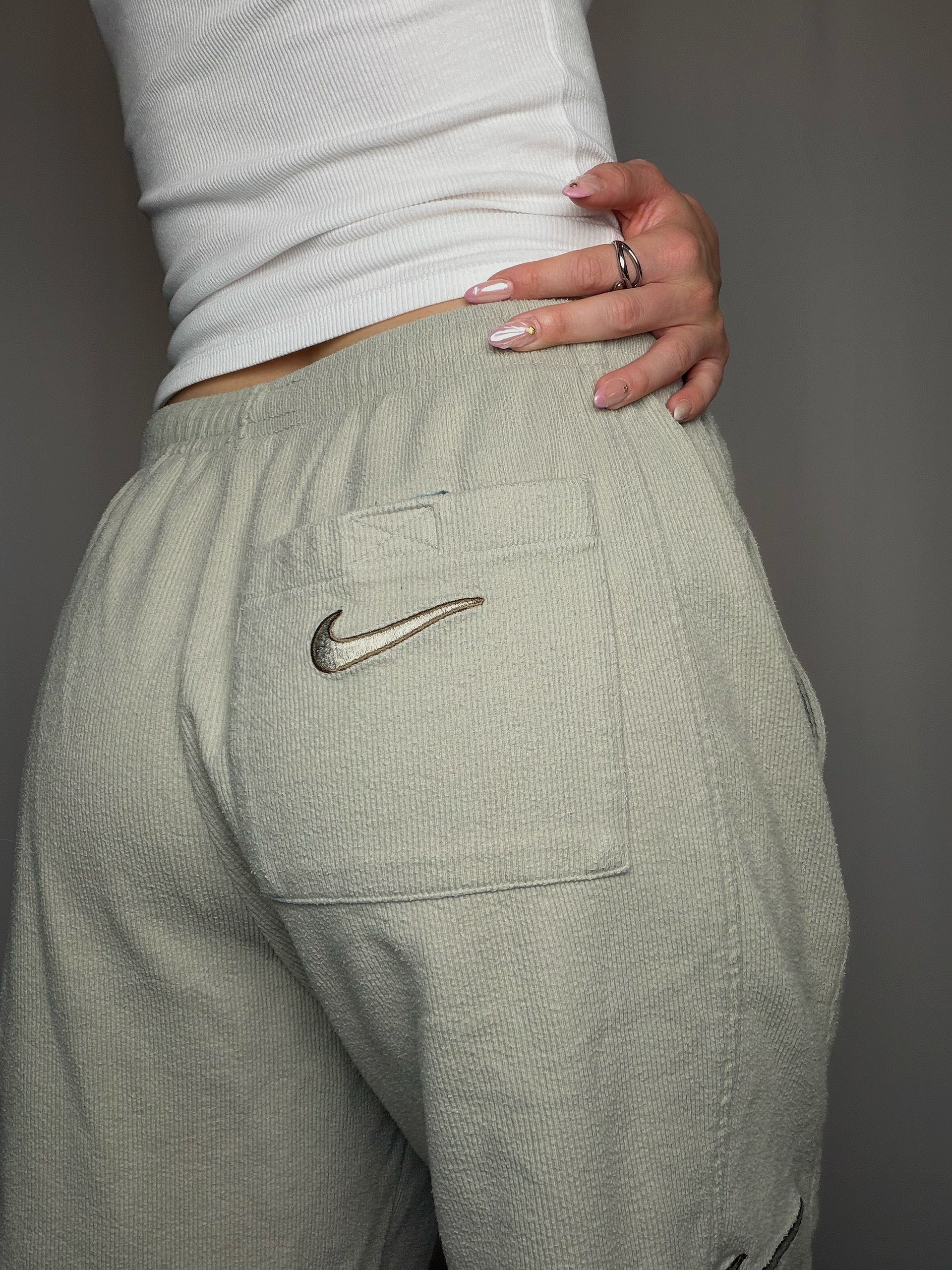 Short de sport beige Nike M vintage