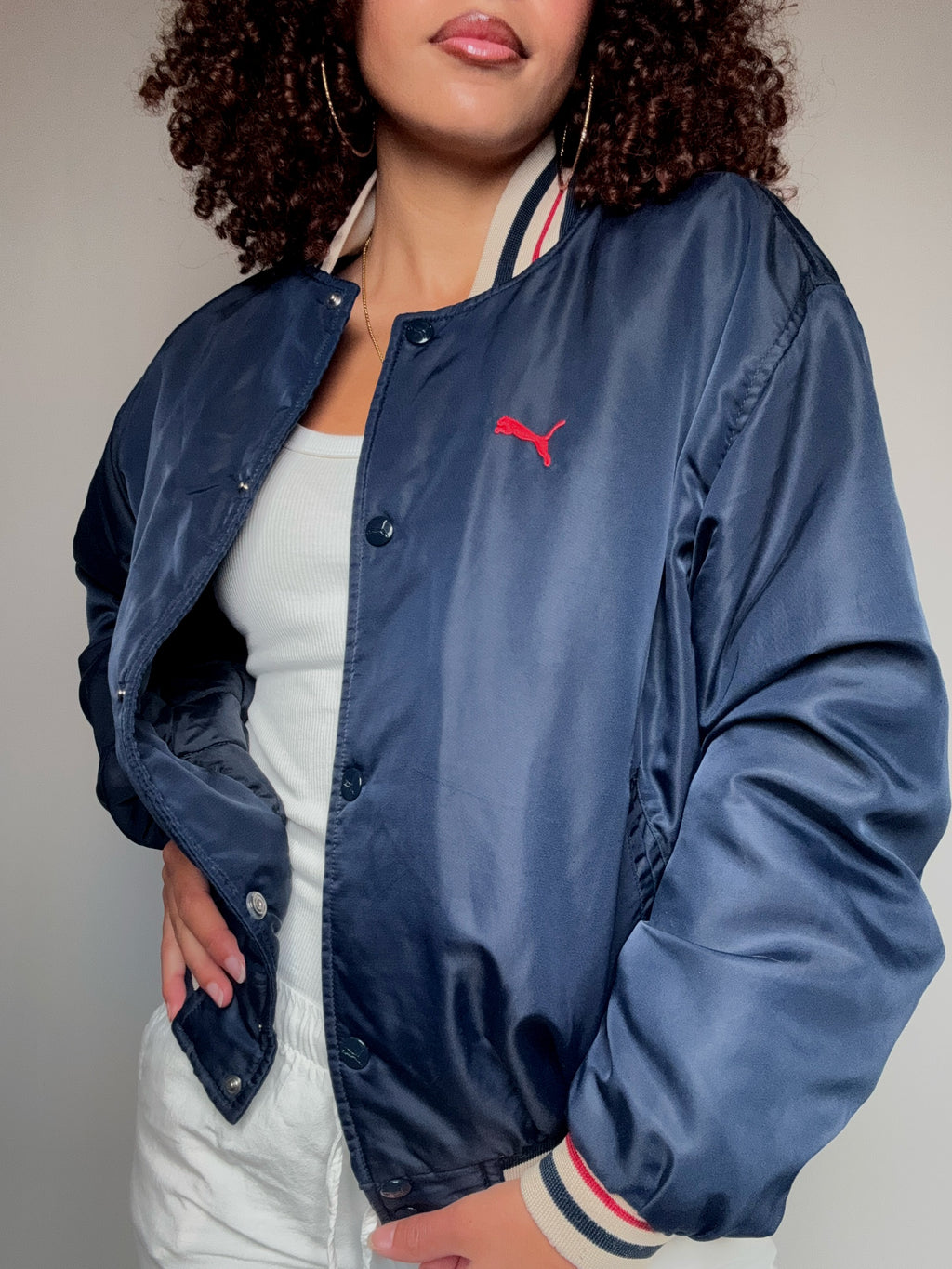 Bomber marine Puma M vintage