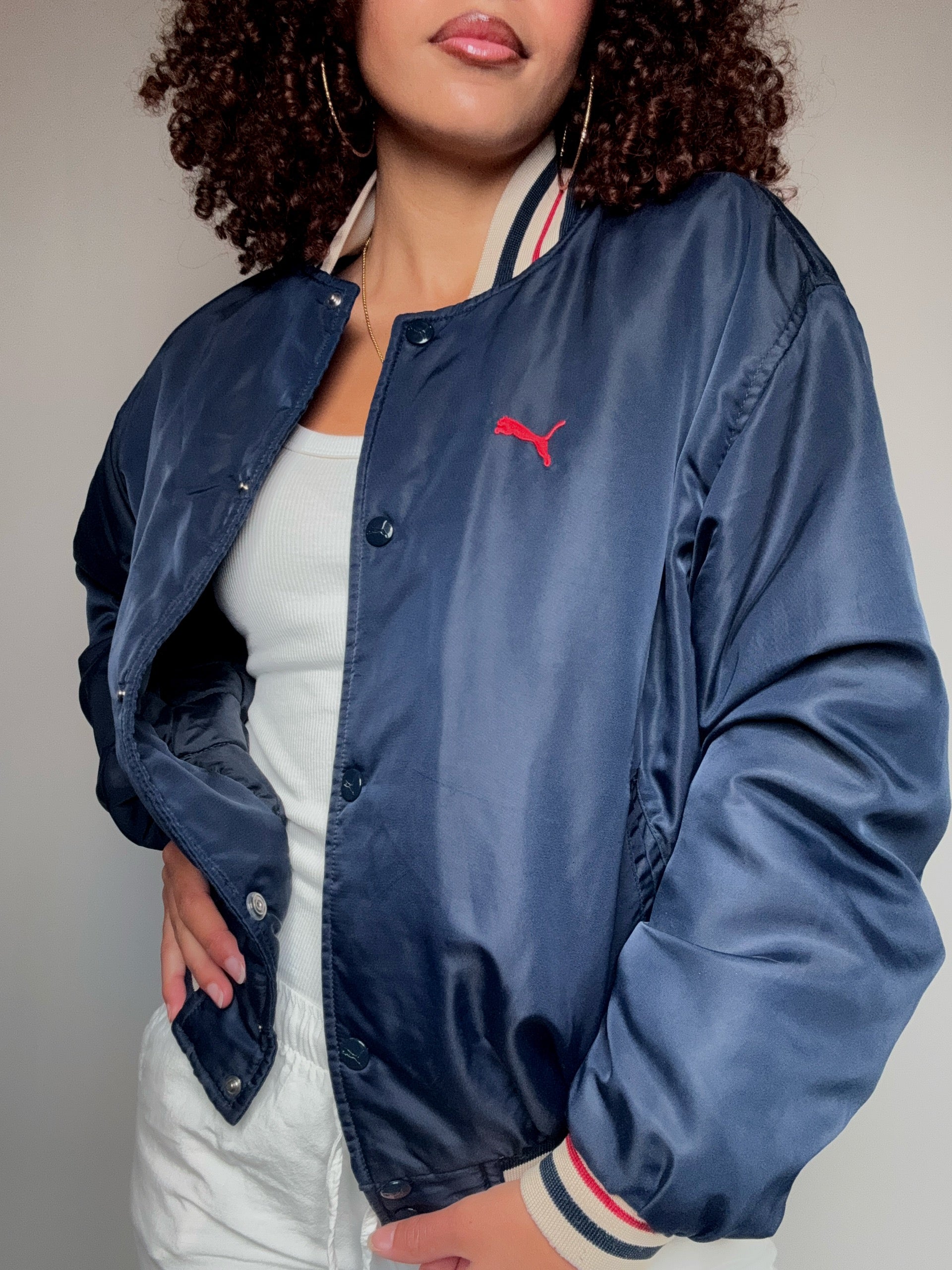 Bomber marine Puma M vintage