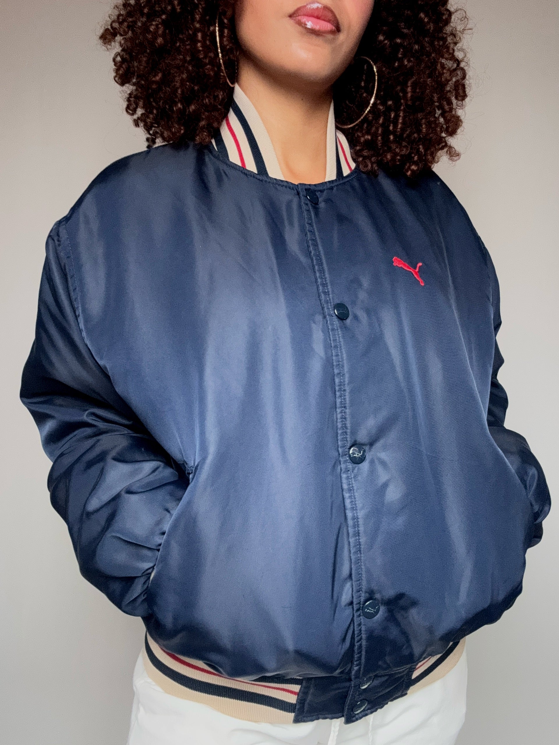 Bomber marine Puma M vintage