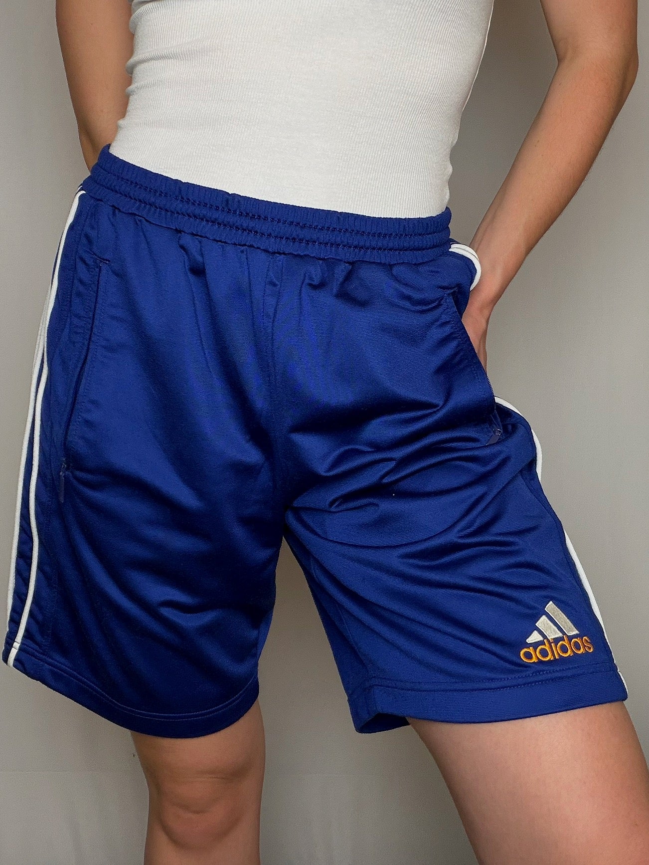 Short de sport marine Adidas M vintage