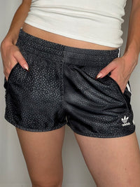 Short de sport gris Adidas M vintage