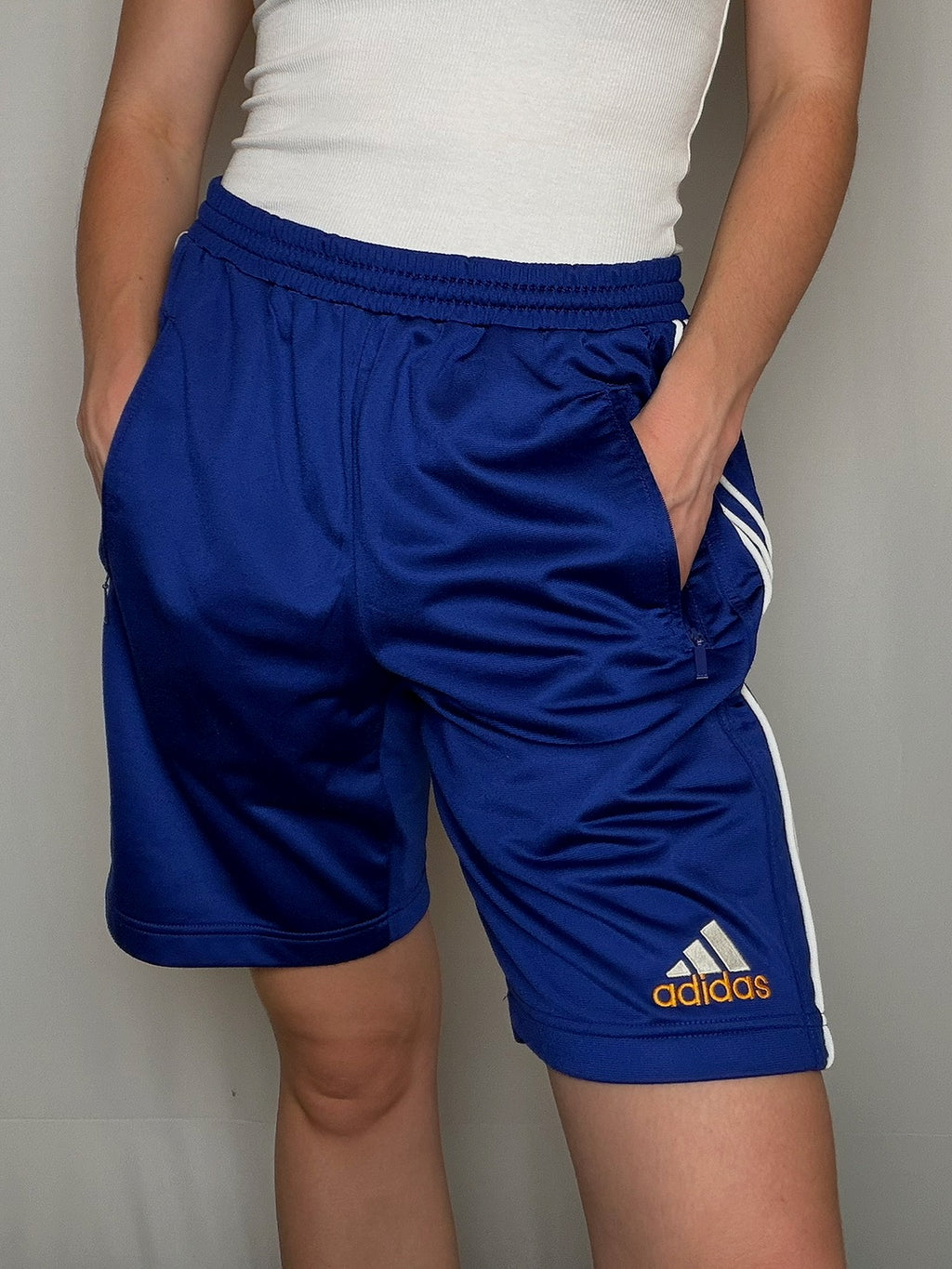 Short de sport marine Adidas M vintage