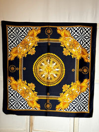 Foulard en soie vintage