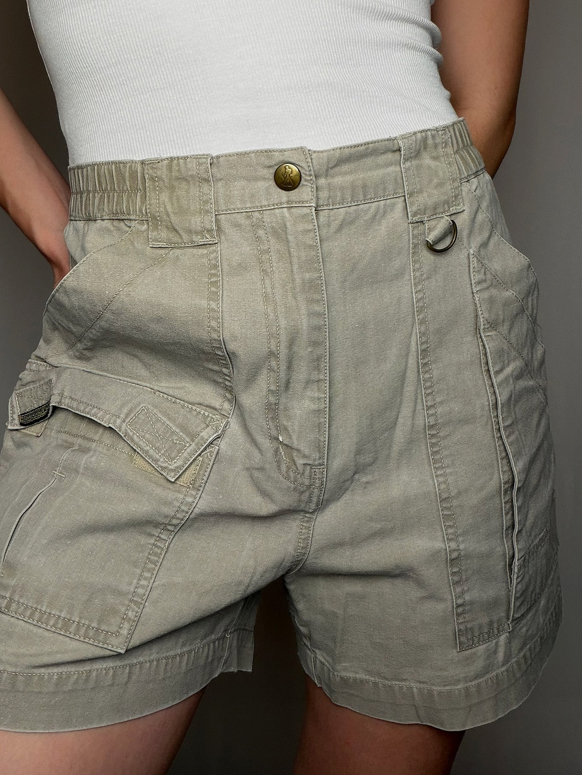 Short cargo beige S/M vintage