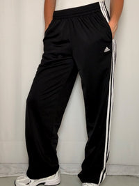Jogging noir et blanc Adidas L vintage