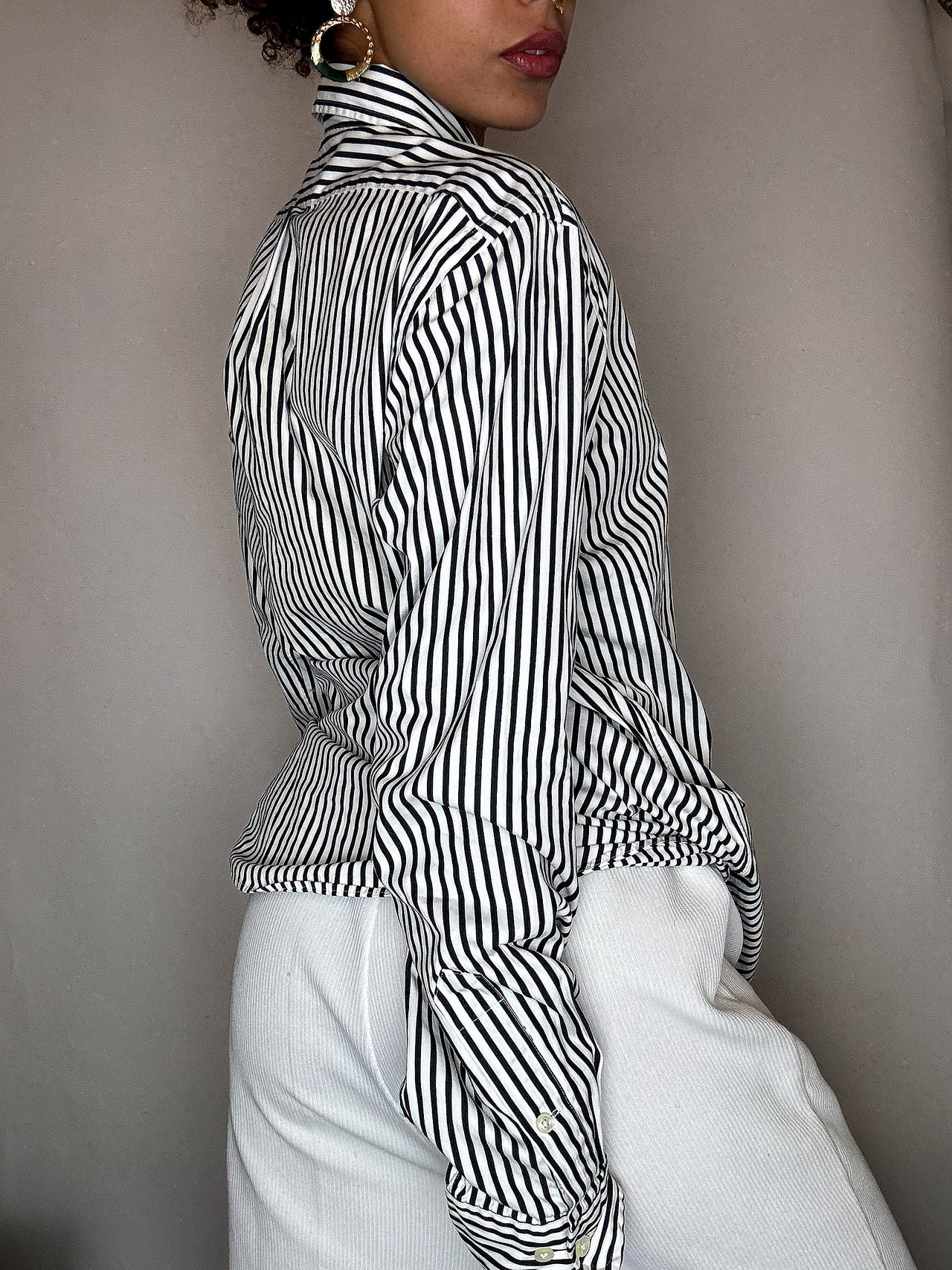 Chemise rayée RALPH LAUREN S vintage