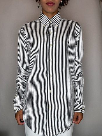 Chemise rayée RALPH LAUREN S vintage