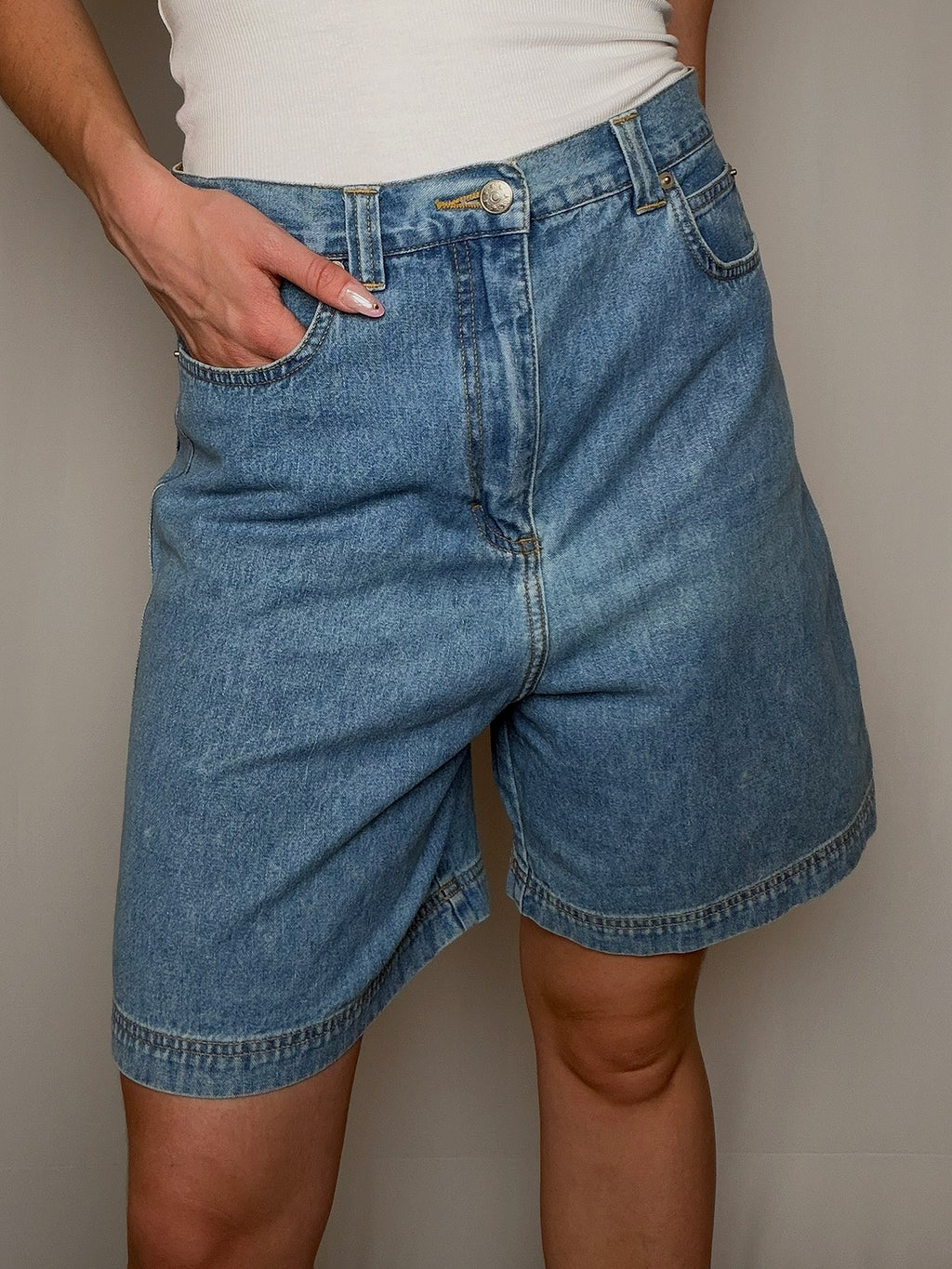Short en denim M/L vintage