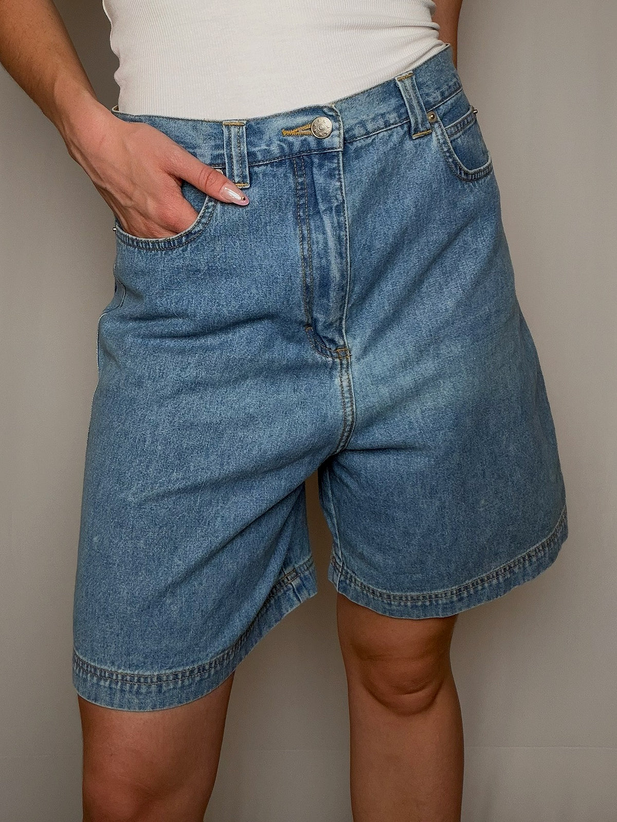 Short en denim M/L vintage