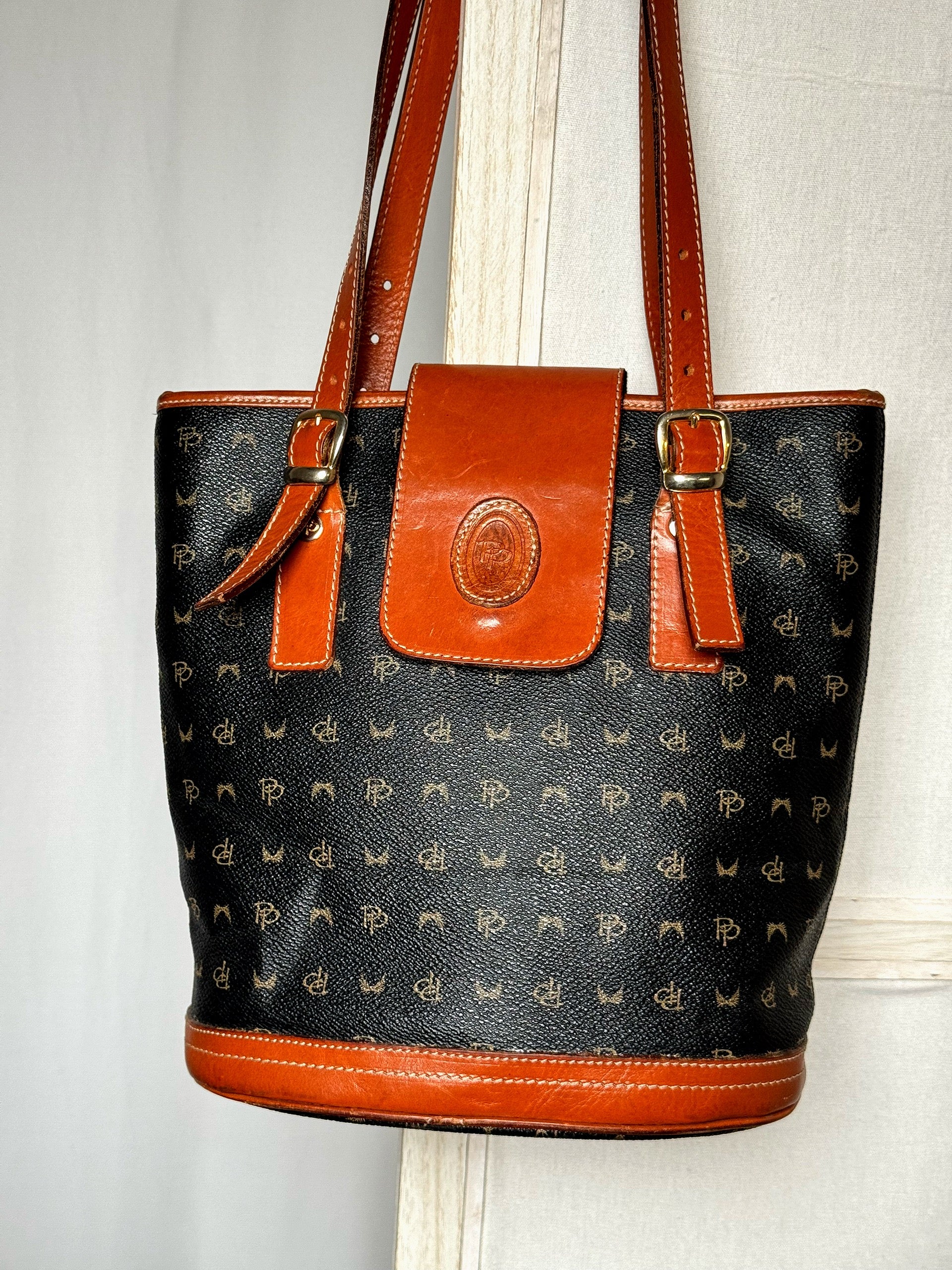 Sac seau monogramme vintage