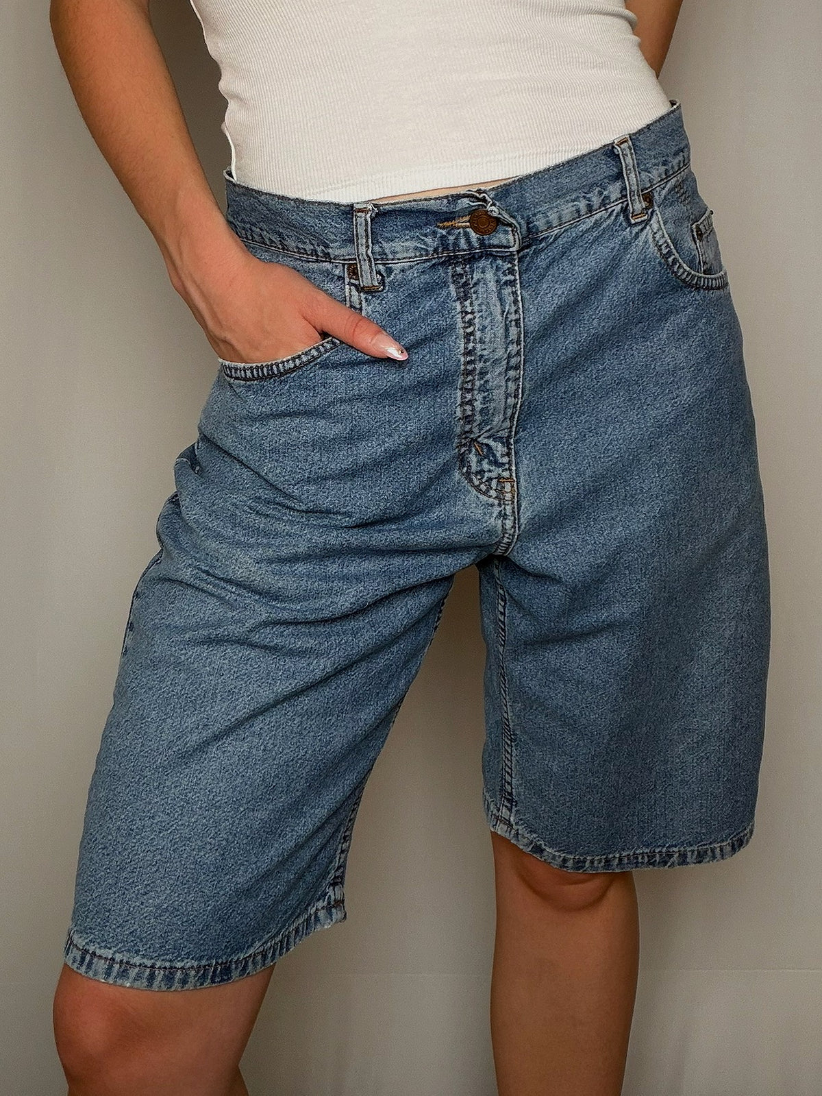 Short en denim S/M vintage