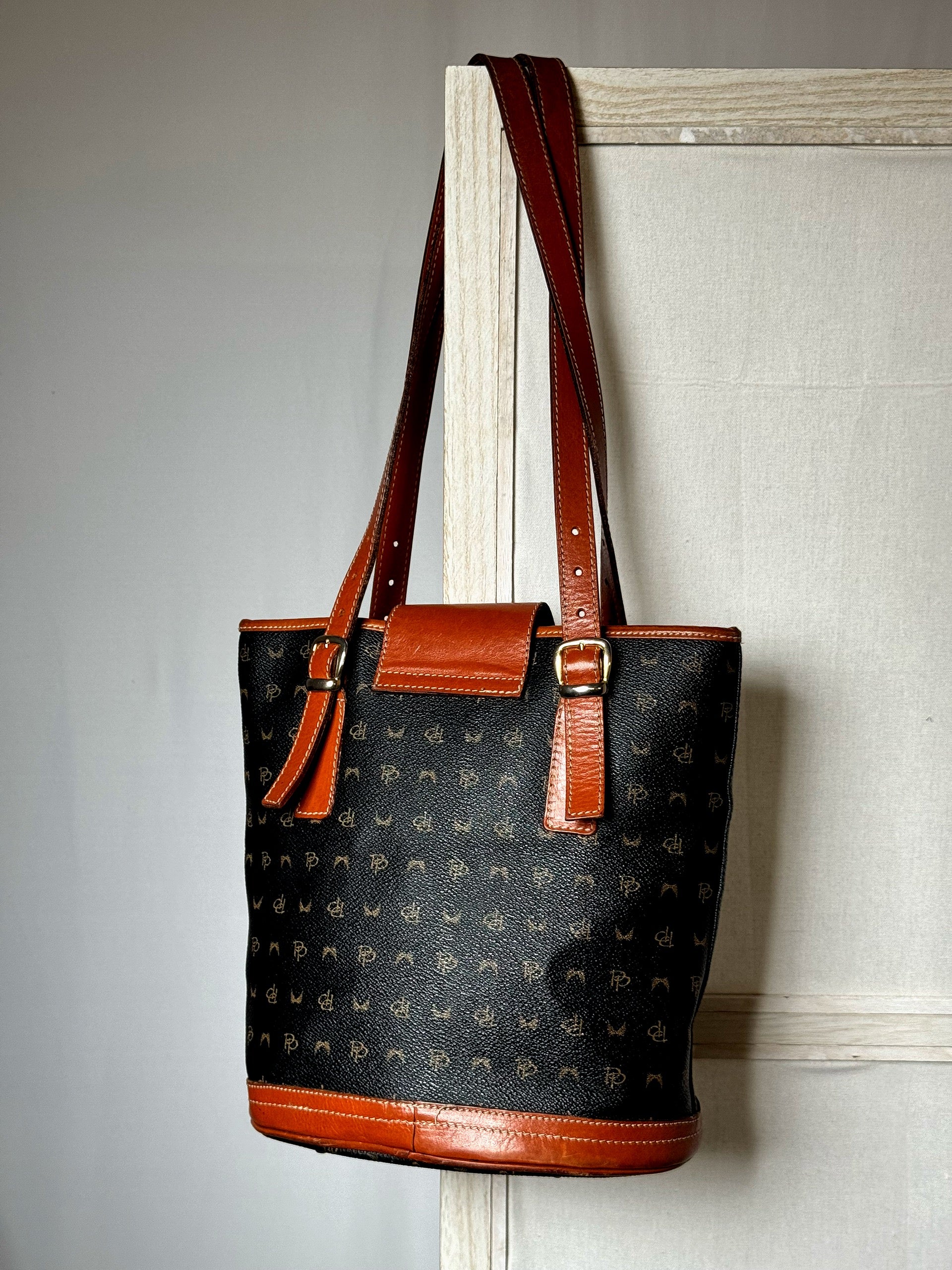 Sac seau monogramme vintage