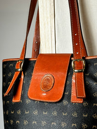 Sac seau monogramme vintage