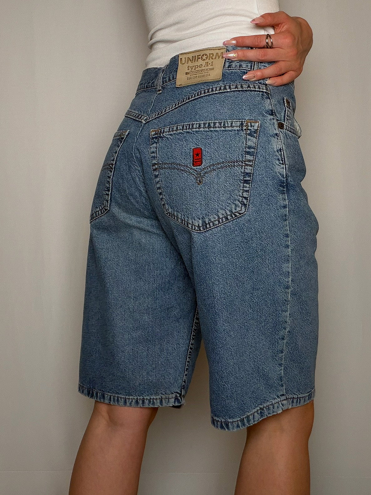 Short en denim S/M vintage