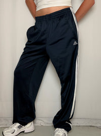 Jogging noir et blanc Adidas L vintage