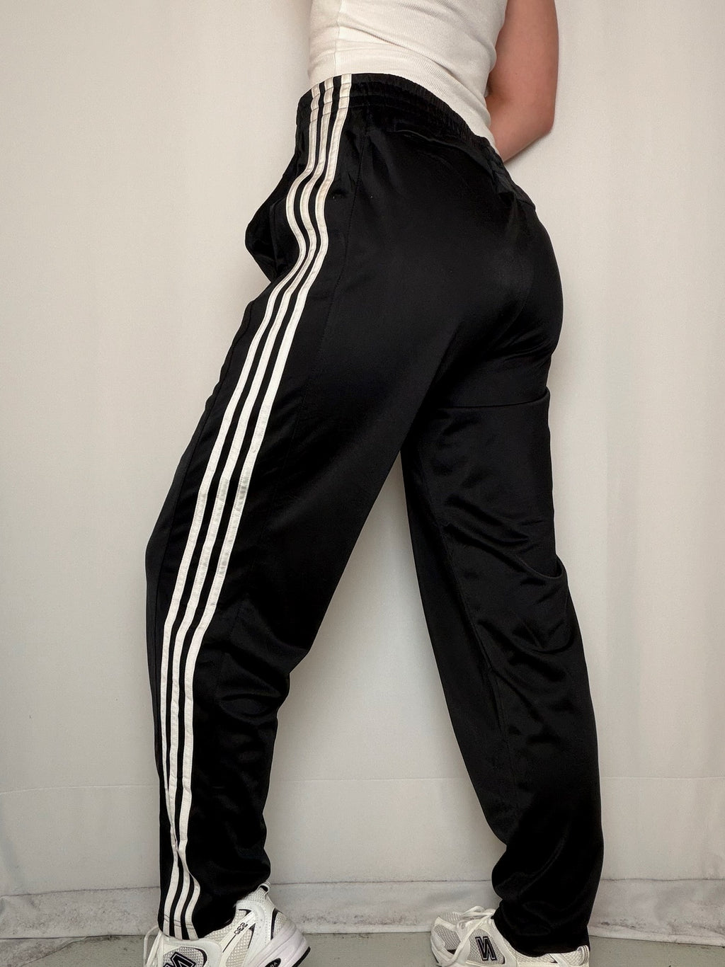 Jogging noir et blanc Adidas M vintage