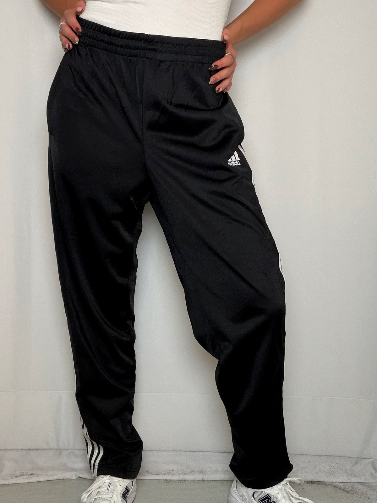 Jogging noir et blanc Adidas M vintage