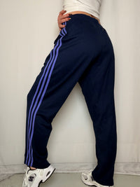Jogging marine et violet Adidas L vintage