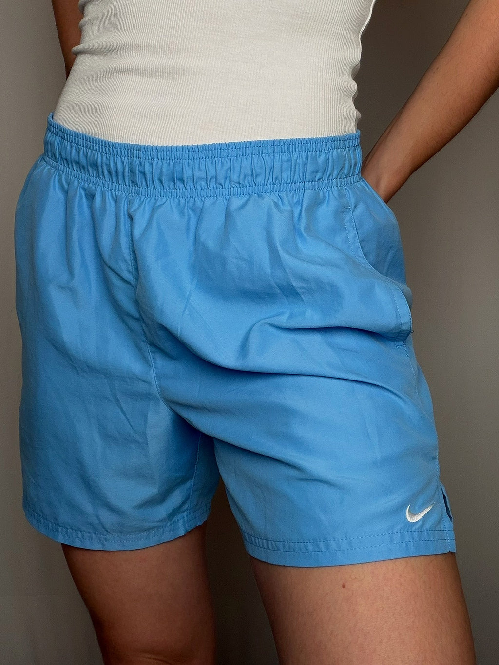 Short bleu Nike M vintage