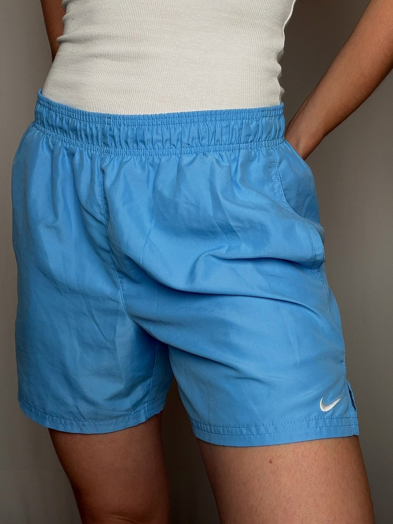 Short bleu Nike M vintage