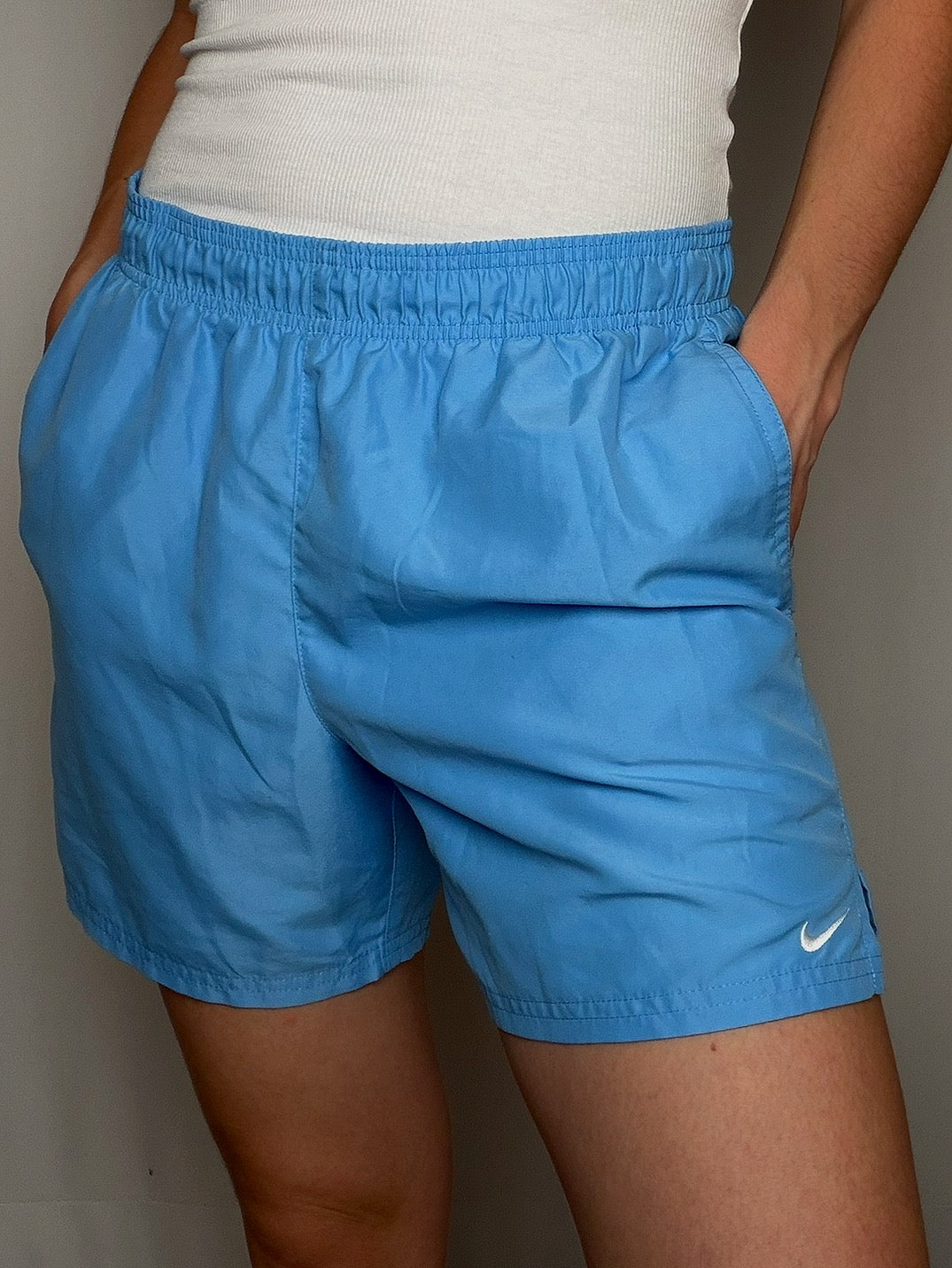 Short bleu Nike M vintage