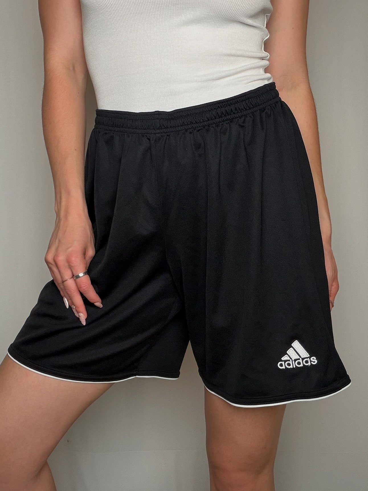 Short de sport noir Adidas XL vintage