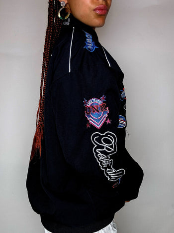 Blouson noir super unk M vintage