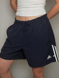 Short de sport marine Adidas L vintage
