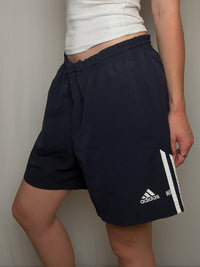 Short de sport marine Adidas L vintage