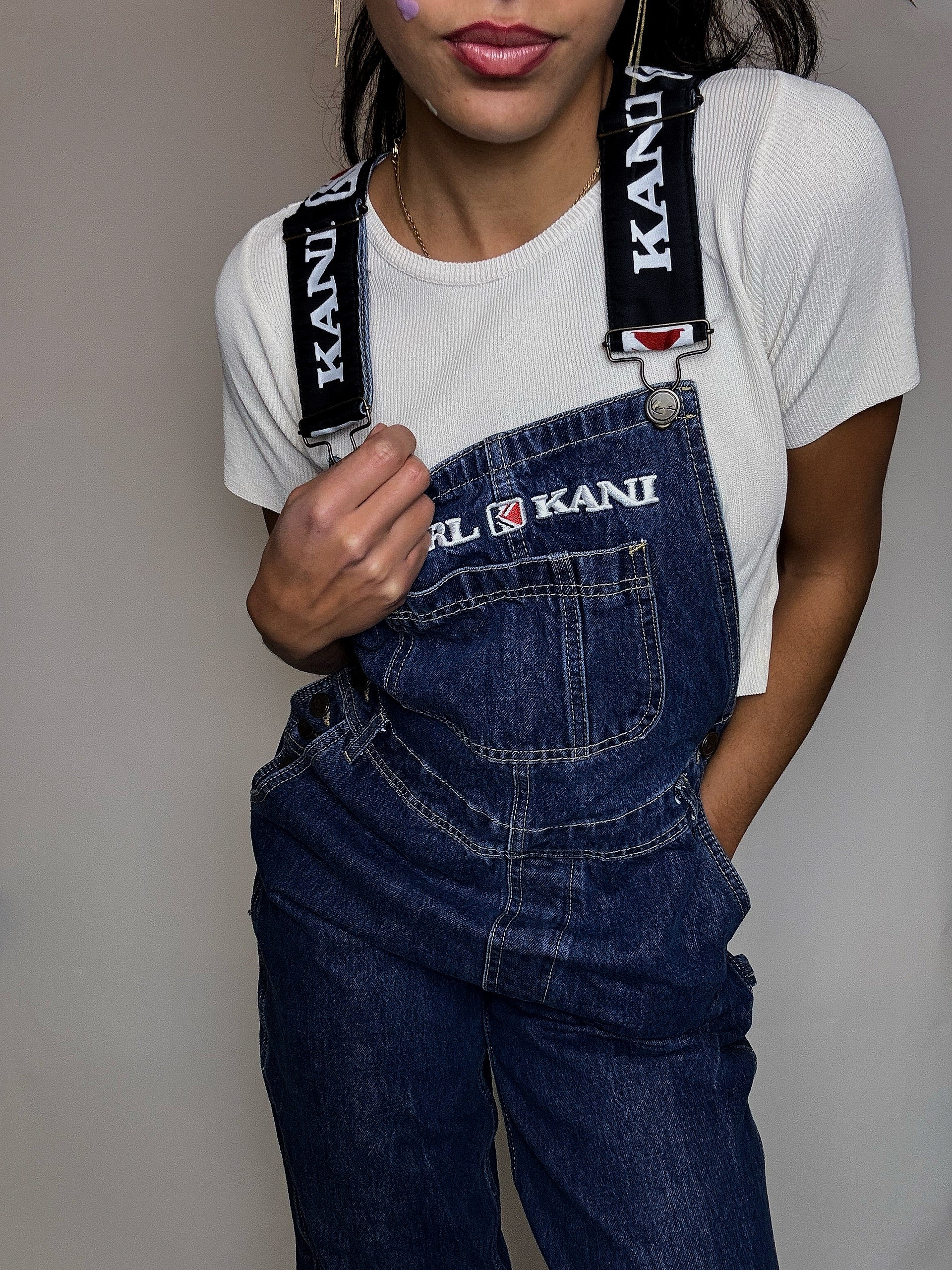 Vintage KARL KANI S denim overalls