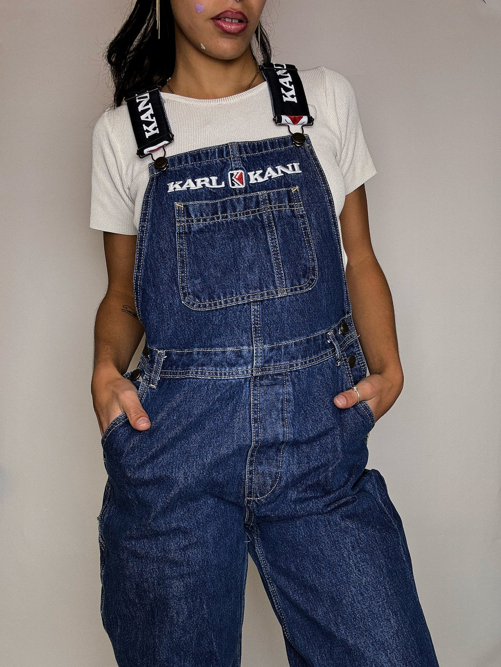 Vintage KARL KANI S denim overalls