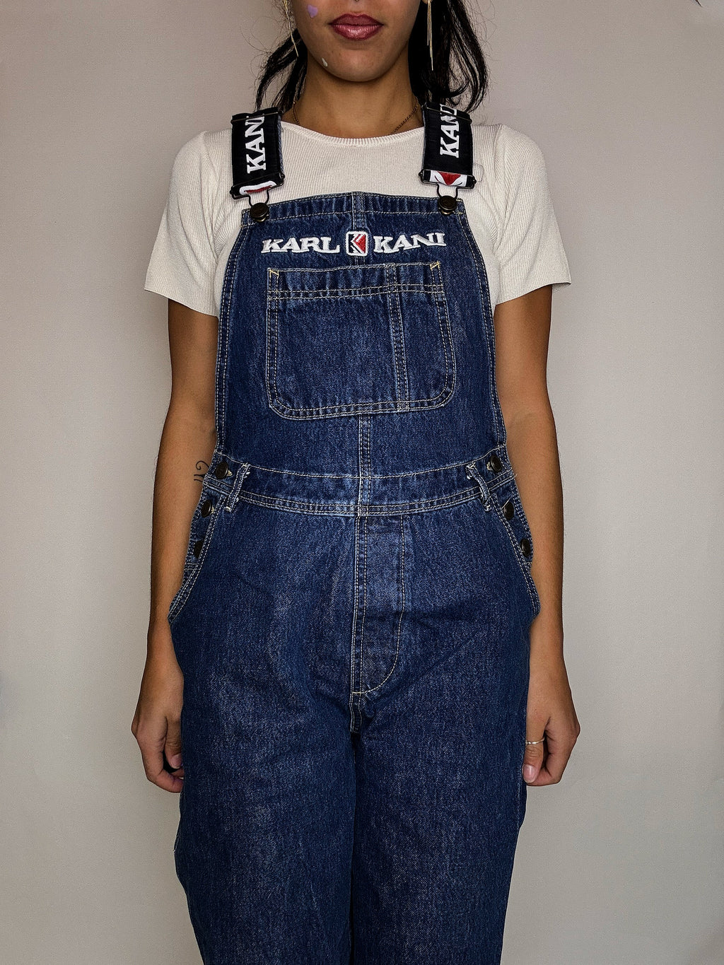 Vintage KARL KANI S denim overalls