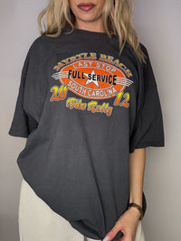 Tee shirt gris foncé MYRTLE BEACH XXL vintage