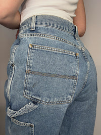 Short cargo long en jean M vintage