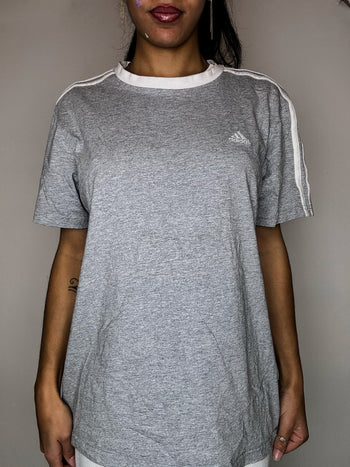 Tee shirt gris ADIDAS M vintage