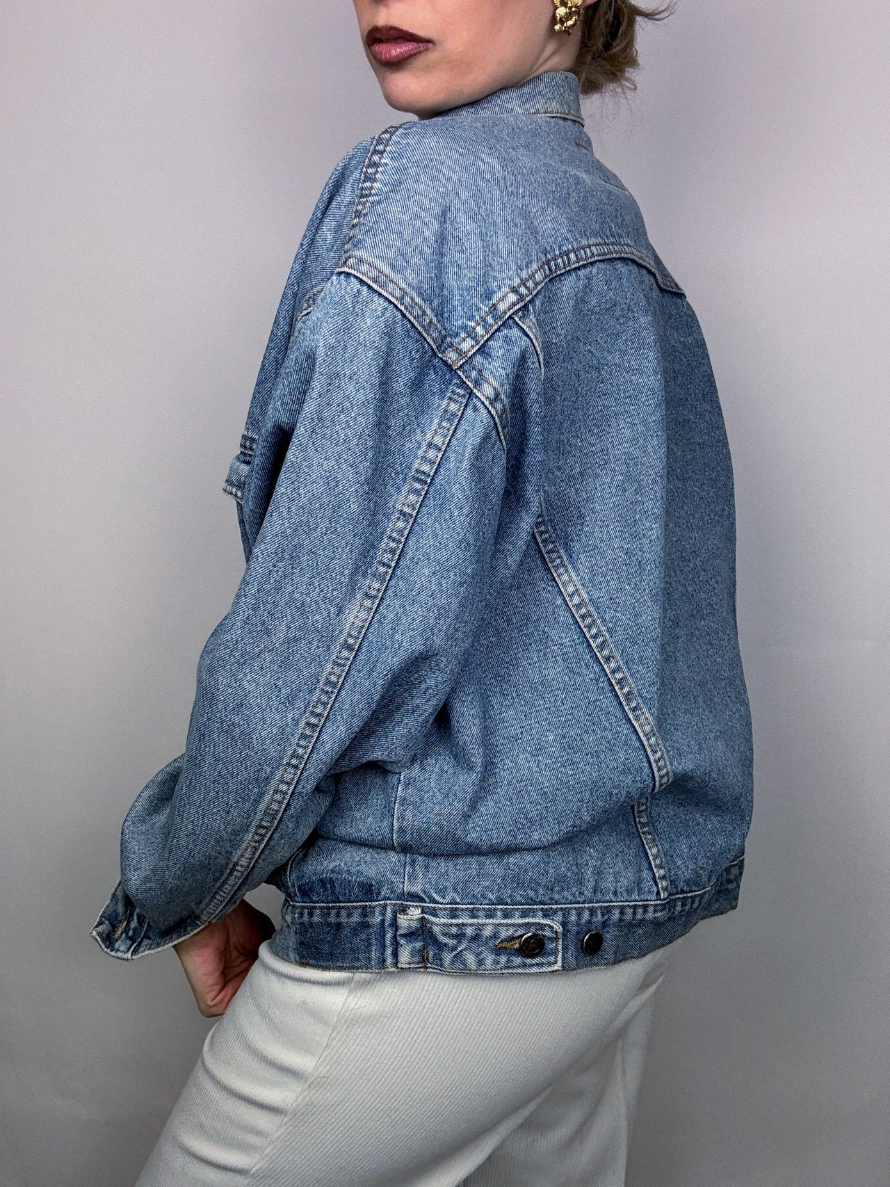 Vintage Wampum Light Denim Jacket 