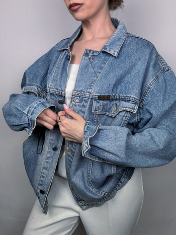 Vintage Wampum Light Denim Jacket 