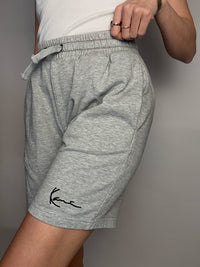 Short en molleton gris KANI S vintage