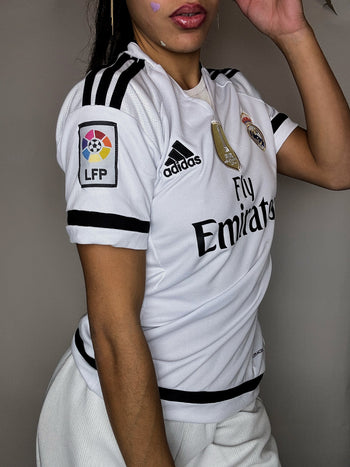 Maillot de foot du REAL MADRID 2014/15 XS vintage