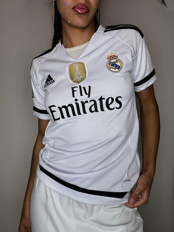 Maillot de foot du REAL MADRID 2014/15 XS vintage