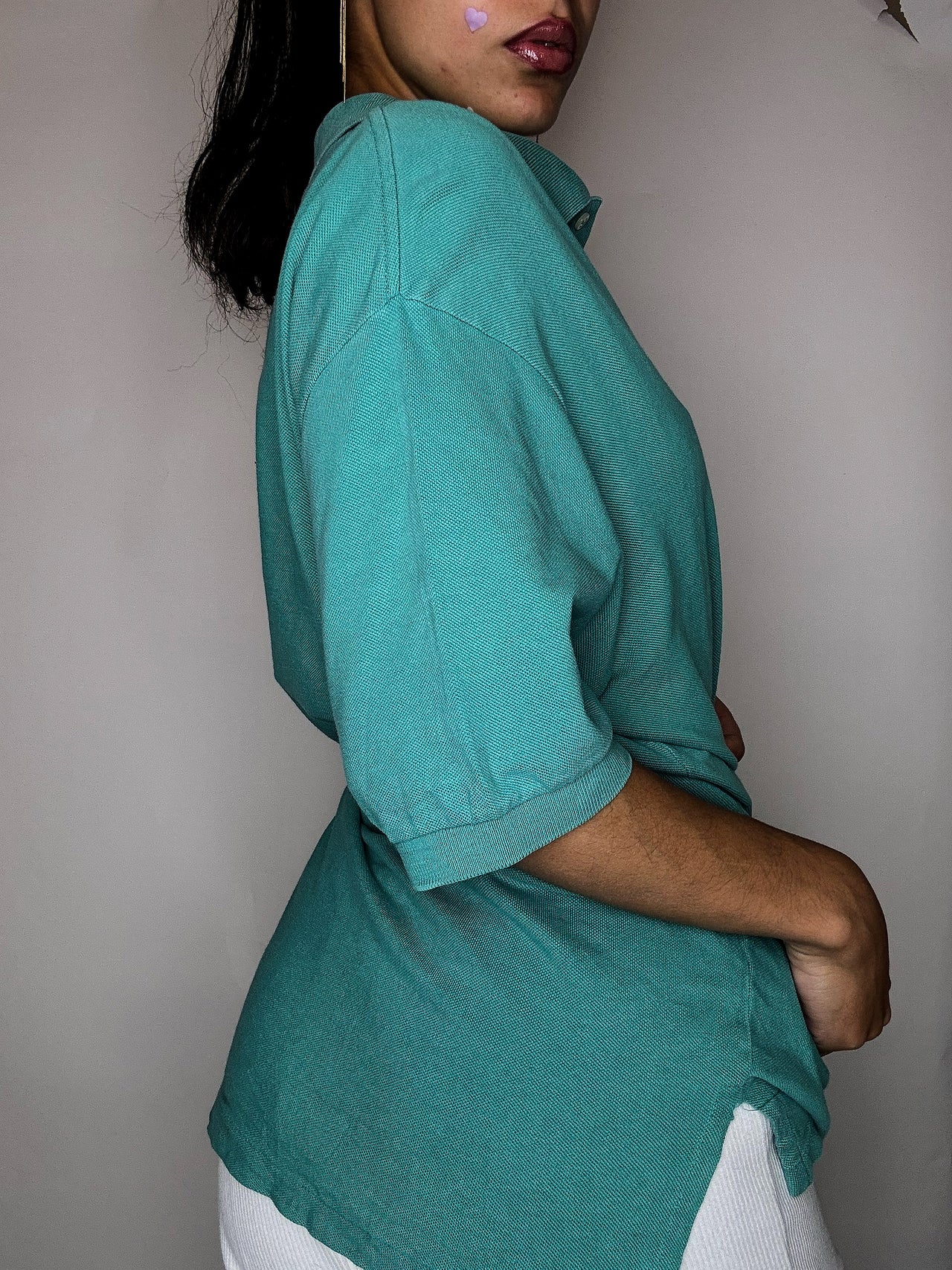 Polo ralph Lauren turquoise L vintage