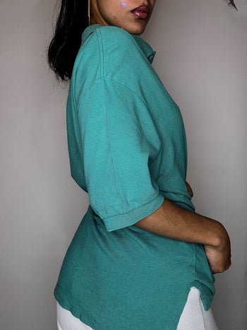 Polo ralph Lauren turquoise L vintage