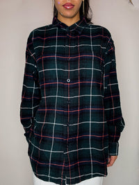 Chemise en flannelle a carreaux L vintage
